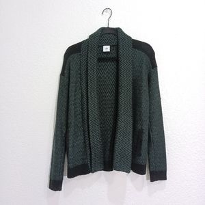 3/$30! Cabi Fireside Green and Black Cozy Cardigan Style #3015